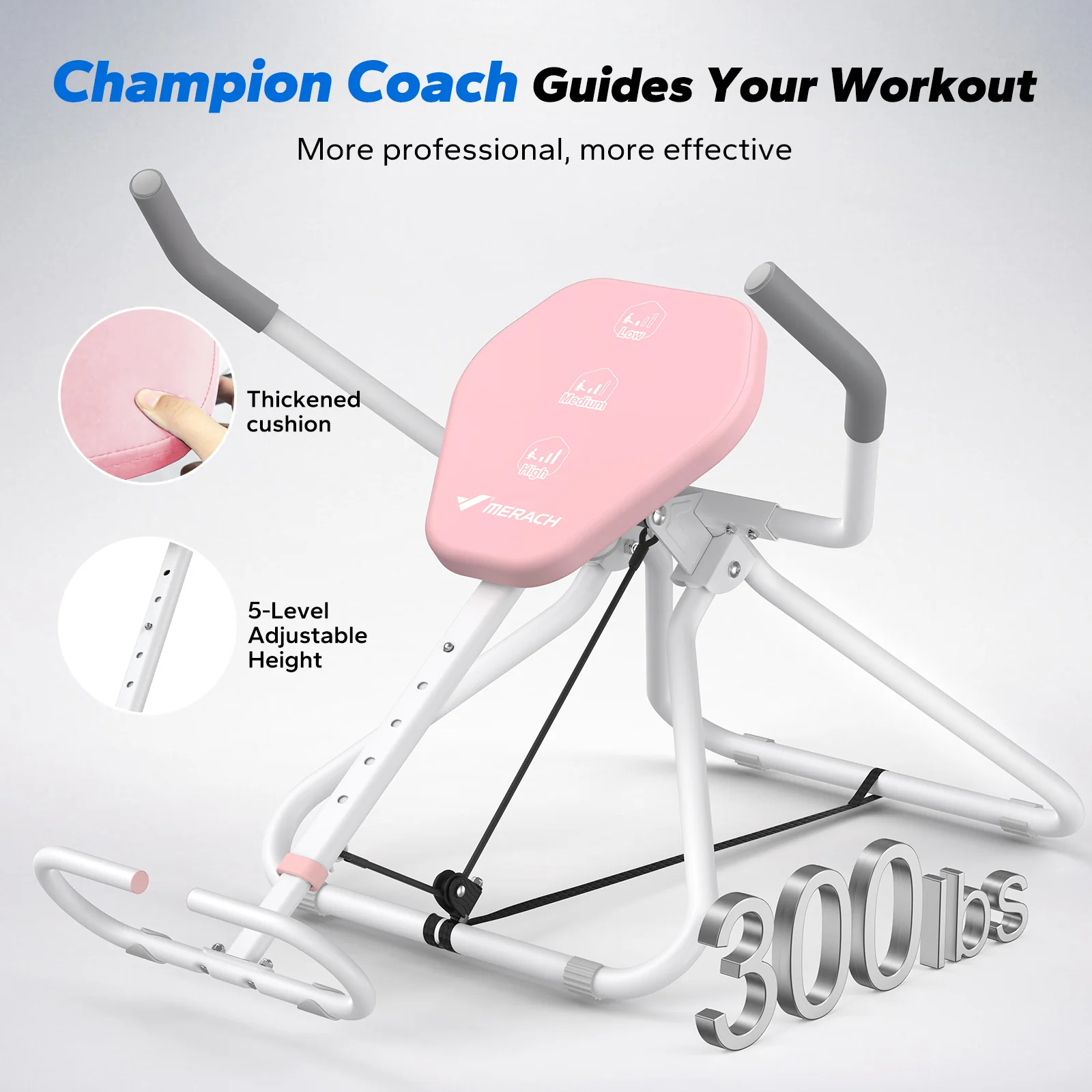 4-in-1 Ab Exerciser Swing Machine for Core Workout - Image 12