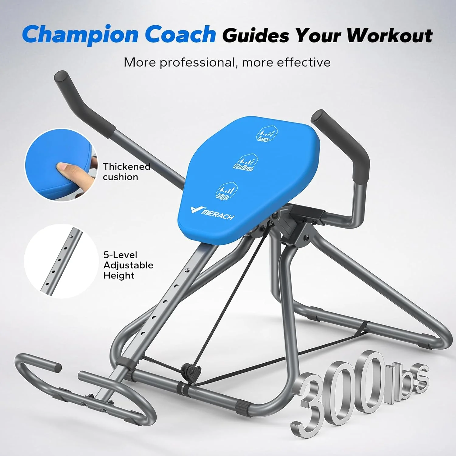 4-in-1 Ab Exerciser Swing Machine for Core Workout - Image 5