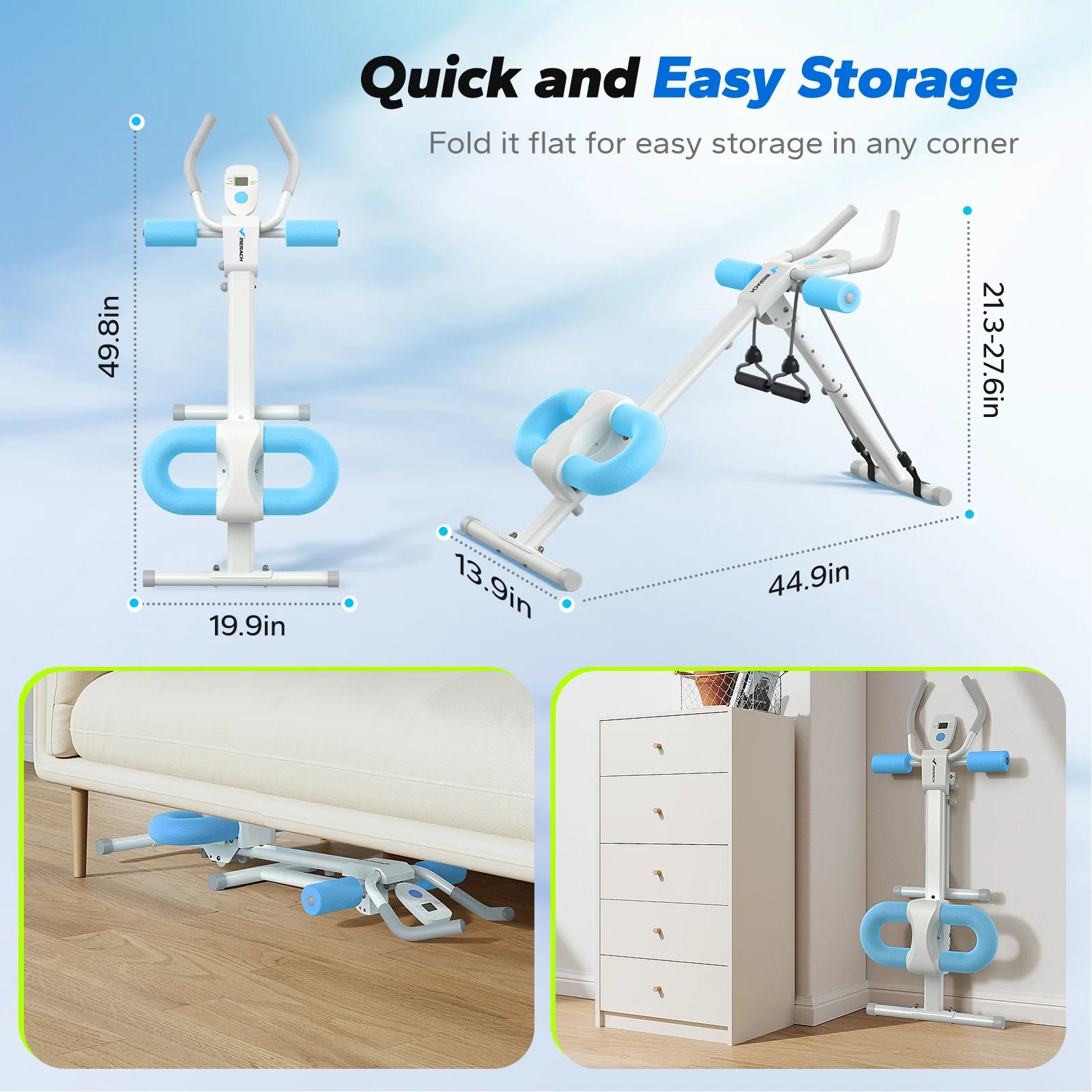 Adjustable Ab Trainer Machine - Image 6