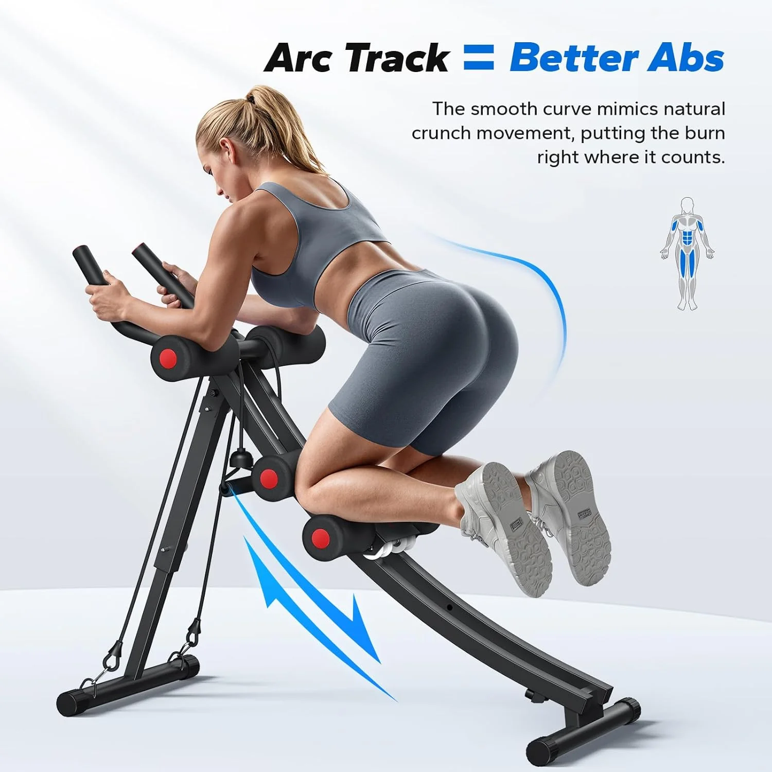 Foldable Ab Machine with Single-Side Motion - Image 13
