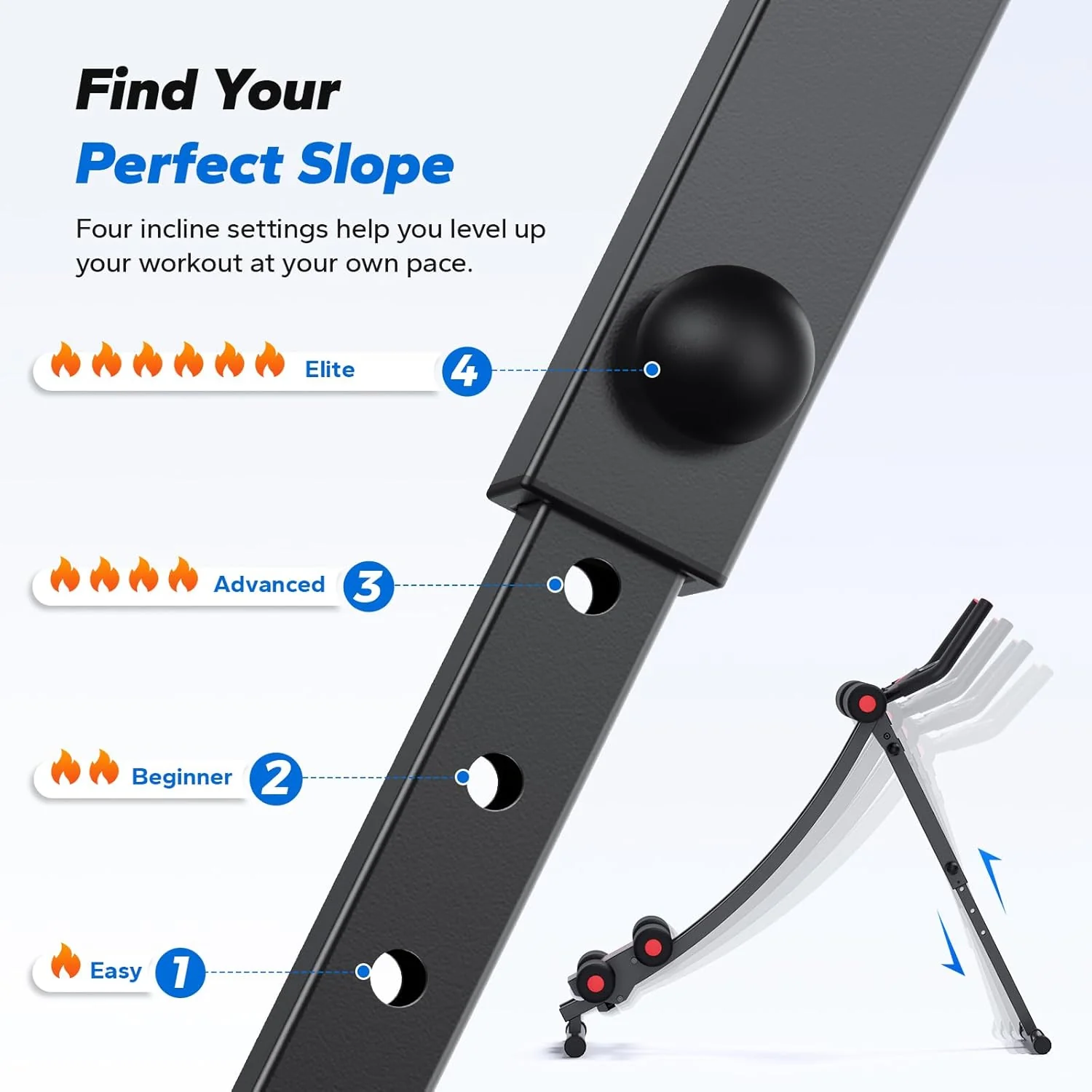 Foldable Ab Machine with Single-Side Motion - Image 14