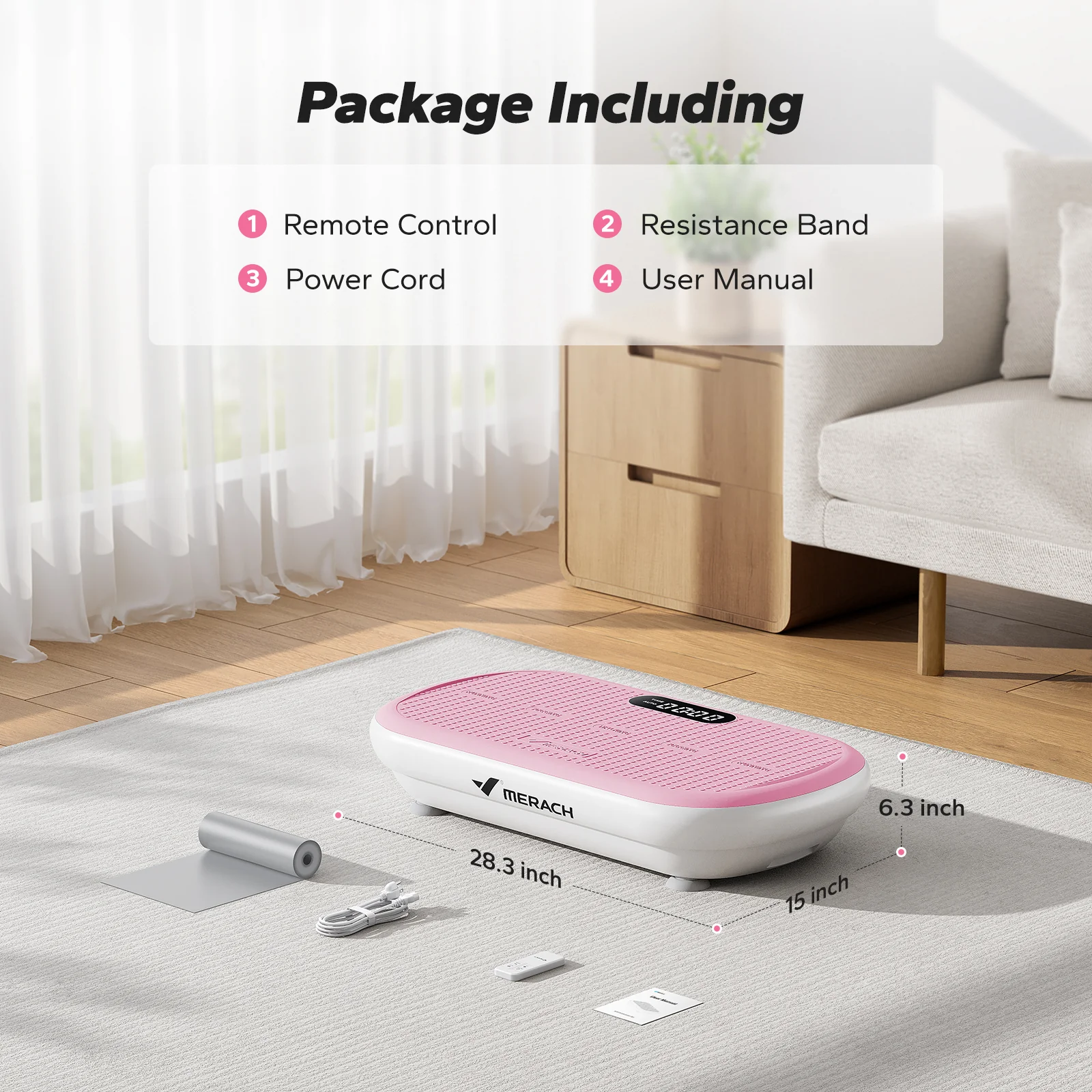 CV40 Curved 440 lbs High-Power Vibration Plate for Weight Loss - Image 23