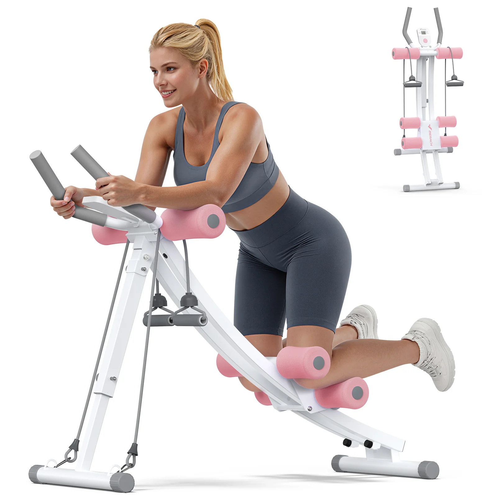 Dual-Track Ab Machine for Core Training - Image 18