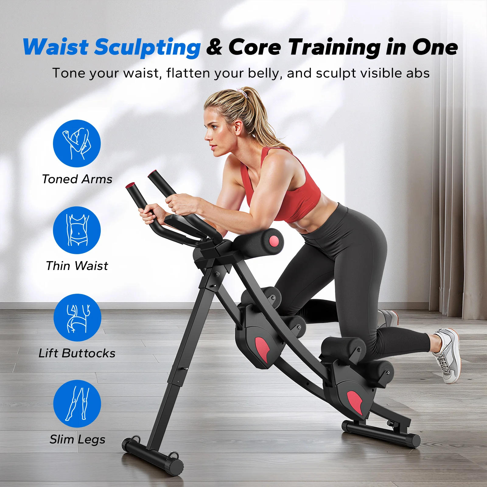 Dual-Track Ab Machine for Core Training - Image 4