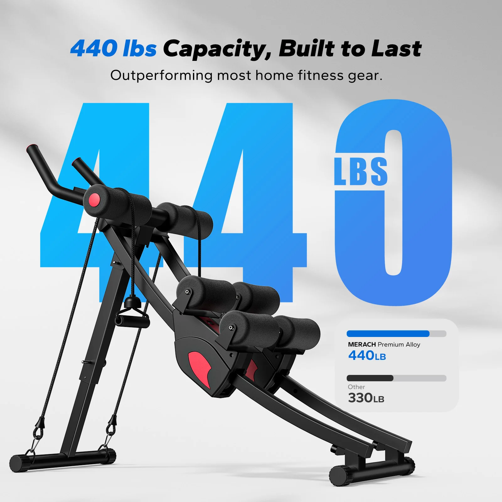 Dual-Track Ab Machine for Core Training - Image 8