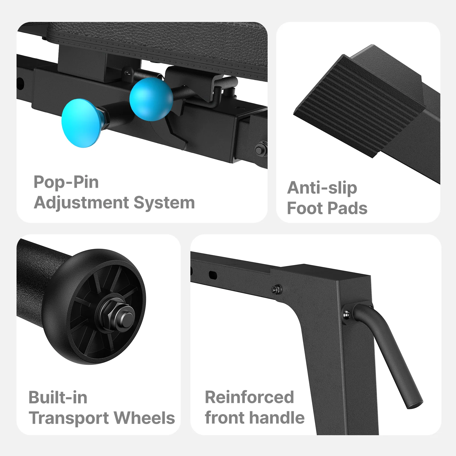 P14 Adjustable Foldable Weight Bench - Image 10