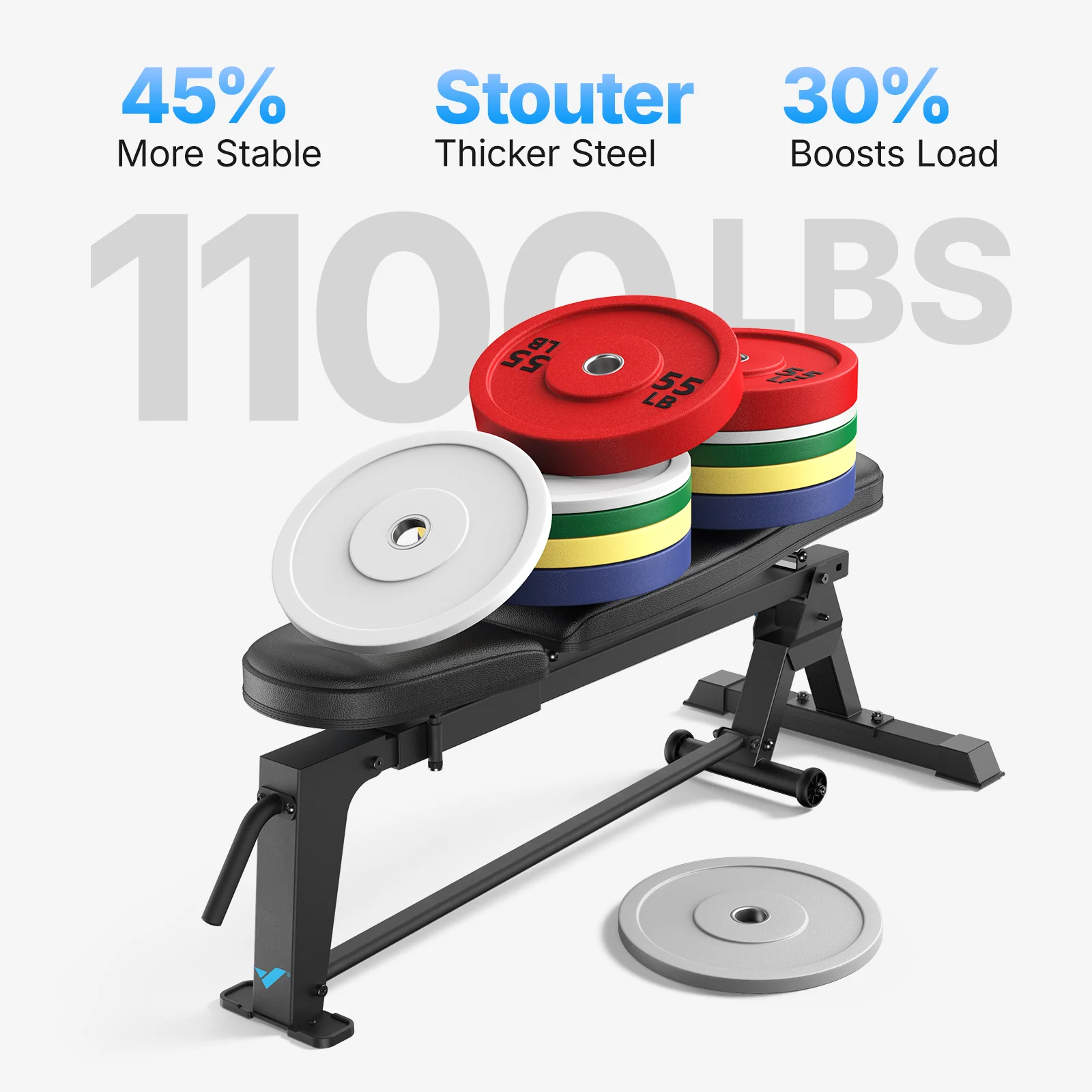 P14 Adjustable Foldable Weight Bench - Image 3