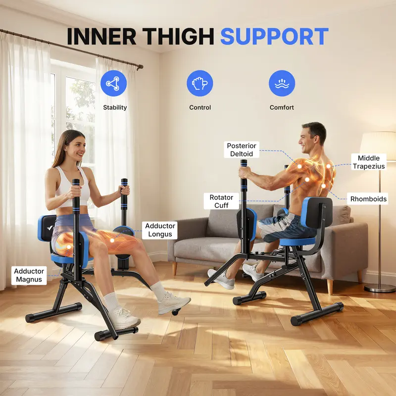 Seated Hip Abductor Machine for Home - Image 3