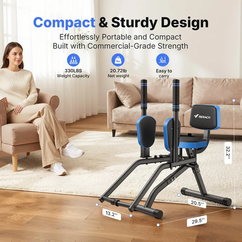 Seated Hip Abductor Machine for Home - Image 5