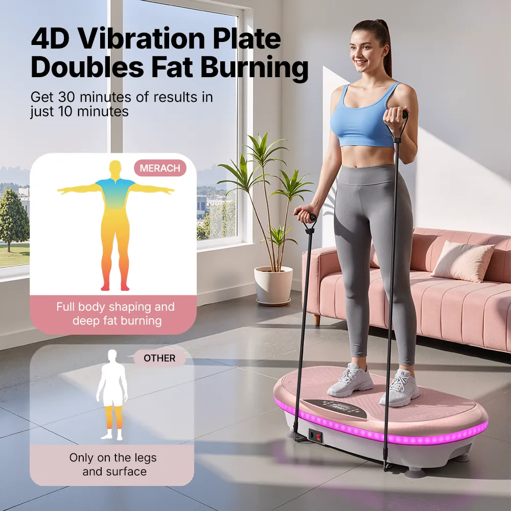 CV55 Curved 4D Low-Impact Vibration Plate for Recovery - Image 14