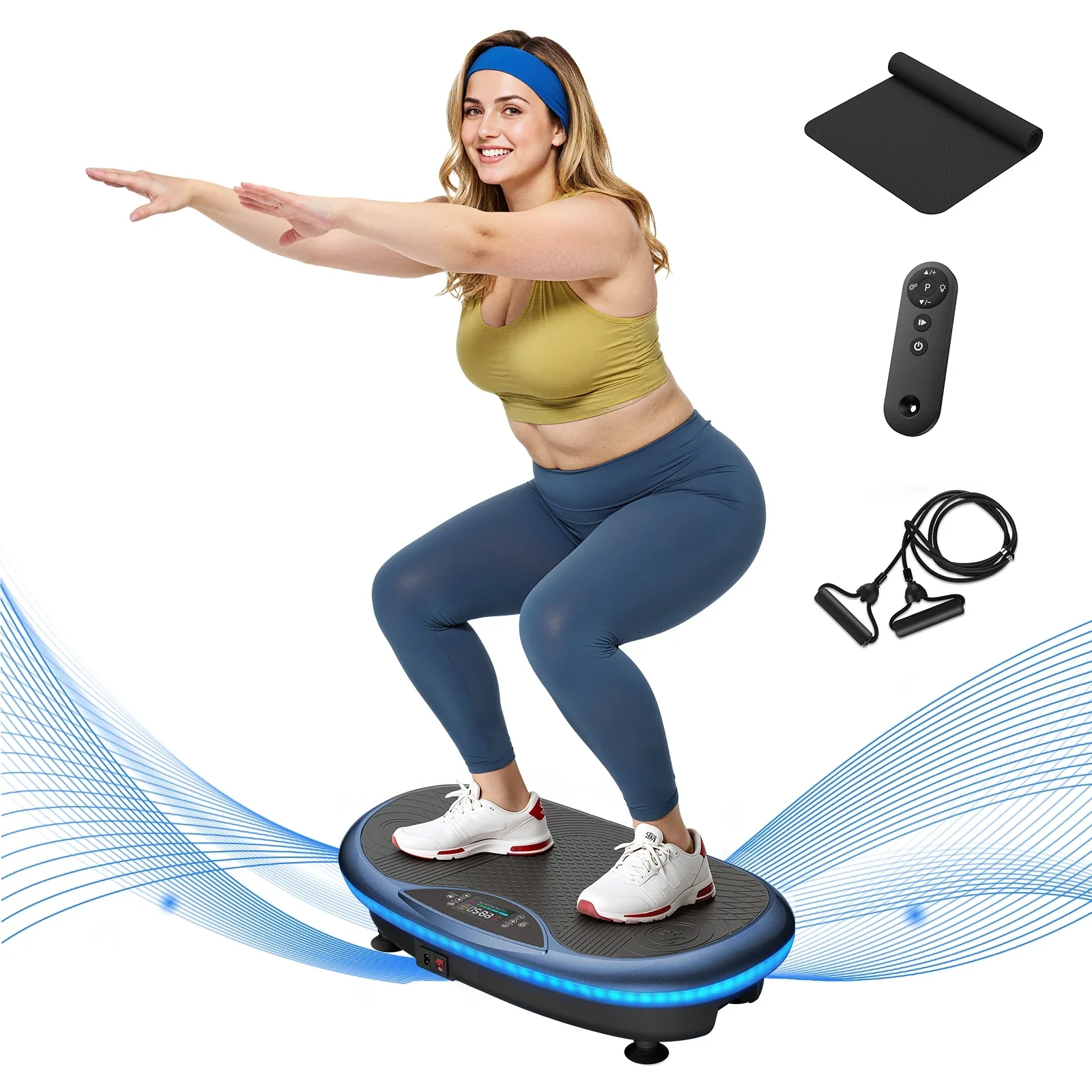 CV55 Curved 4D Low-Impact Vibration Plate for Recovery - Image 19