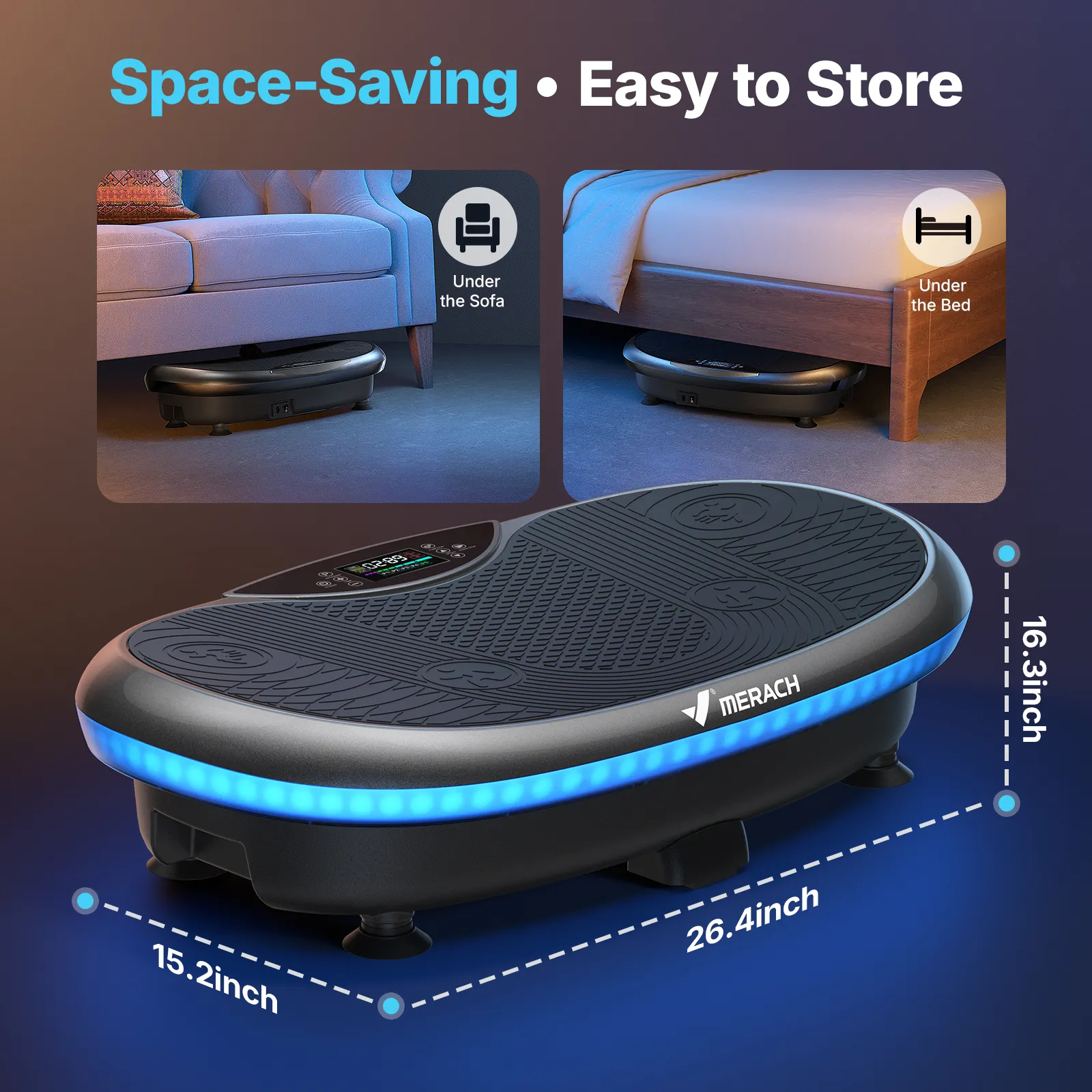 CV55 Curved 4D Low-Impact Vibration Plate for Recovery - Image 7