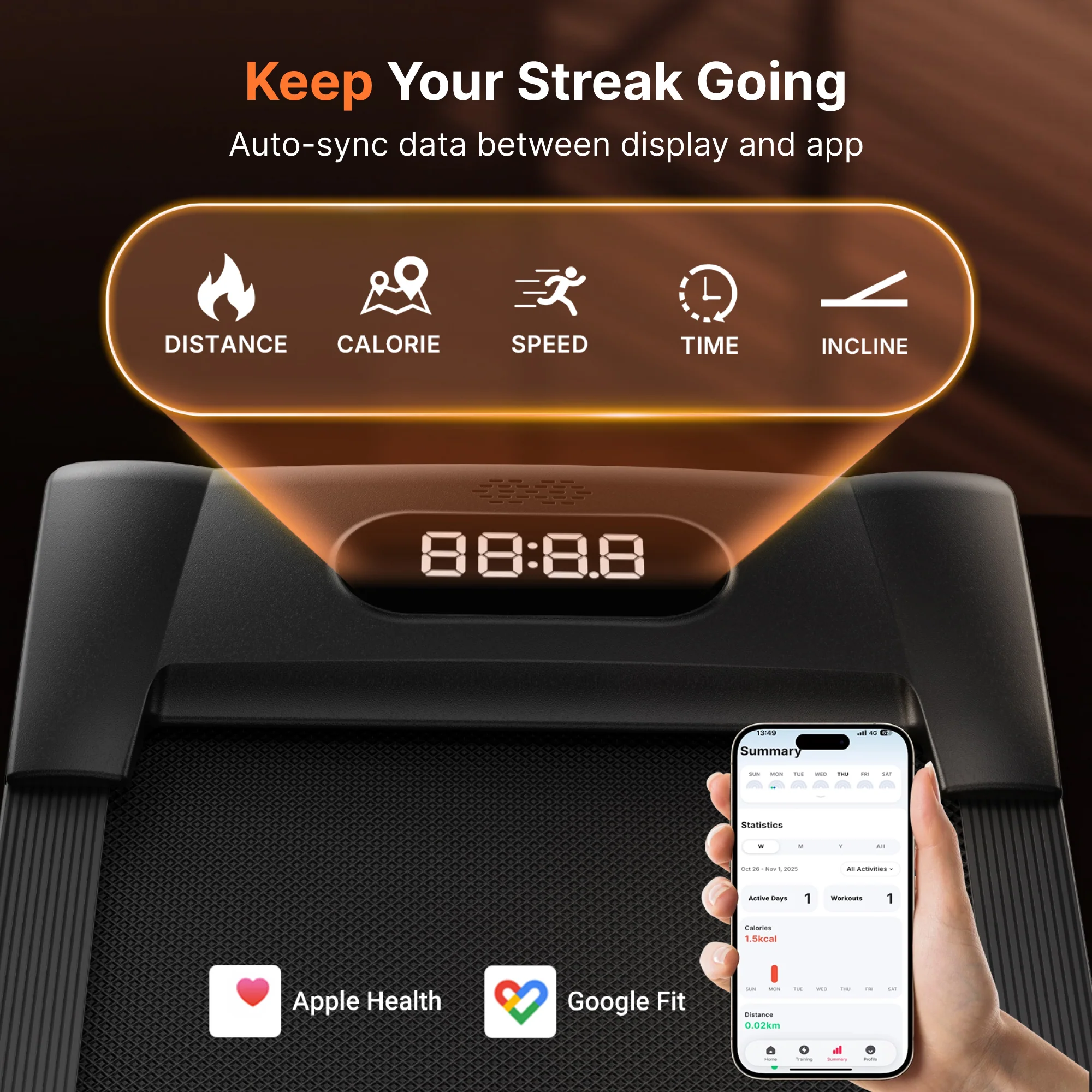 W50 Lite Trekpad With 10% Auto-Incline - Image 11